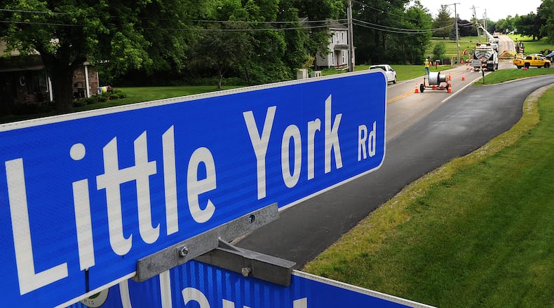 Little York Road between North Dixie Drive and Peters Pike, will be closed for approximately 68 days, for a bridge replacement. MARSHALL GORBY\STAFF