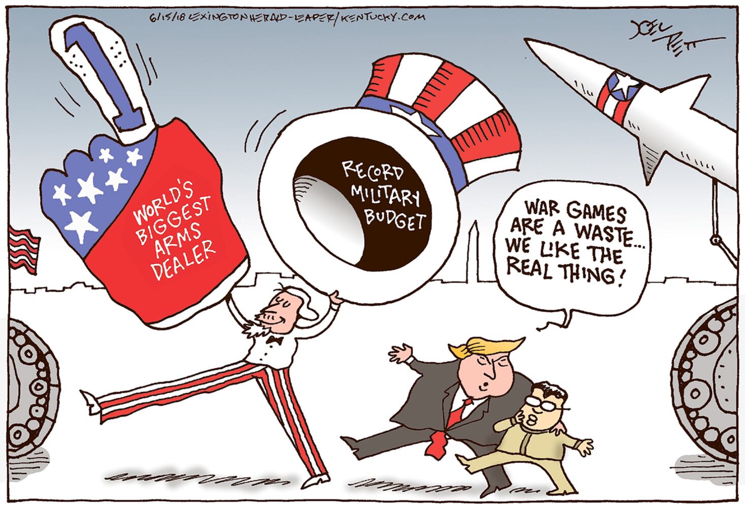 Week in cartoons: The Trump - Kim Summit and more