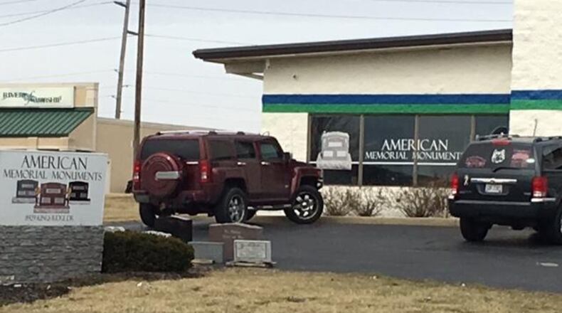 American Memorial Monuments, which used to have an office on Kingsridge Drive in Miami Twp., is now out of business, according to the Better Business Bureau website. NICK BLIZZARD/STAFF