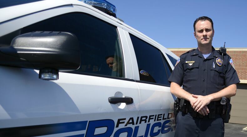 Fairfield police Lt. Steve Maynard was named on Friday, Feb. 2, 2018, to be the next Fairfield police chief, succeeding retiring chief Mike Dickey. Maynard’s first day as chief will be on Monday, Feb. 26, which is the same day Dickey will retire. MICHAEL D. PITMAN/FILE