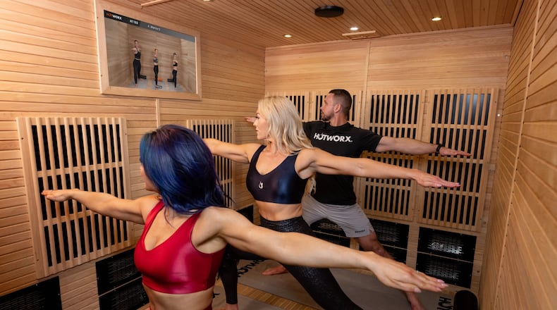 Hotworx, a fitness studio that offers a patented infrared sauna workout, is slated to open at 661 Lyons Road in Washington Twp. this summer. It will be available 24 hours a day, 7 days a week. CONTRIBUTED