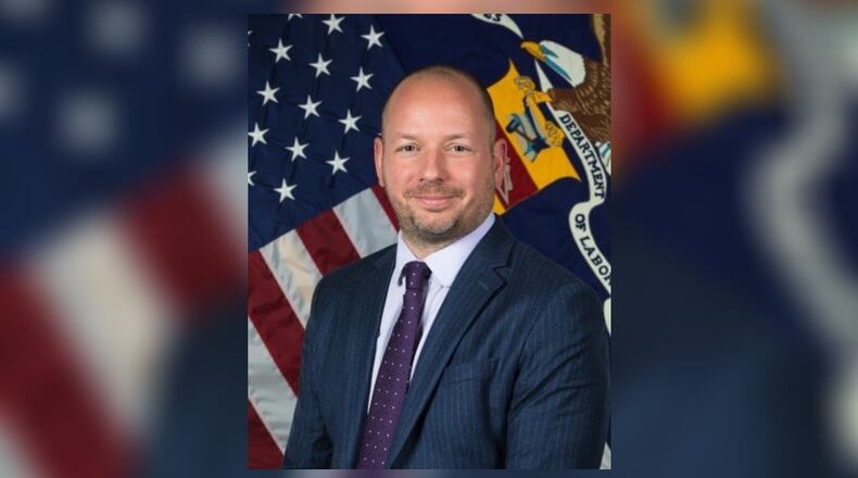 Michael Lazzeri is the Regional Administrator of the U.S. Department of Labor’s Wage and Hour Division in Chicago. His region includes Ohio. (CONTRIBUTED)