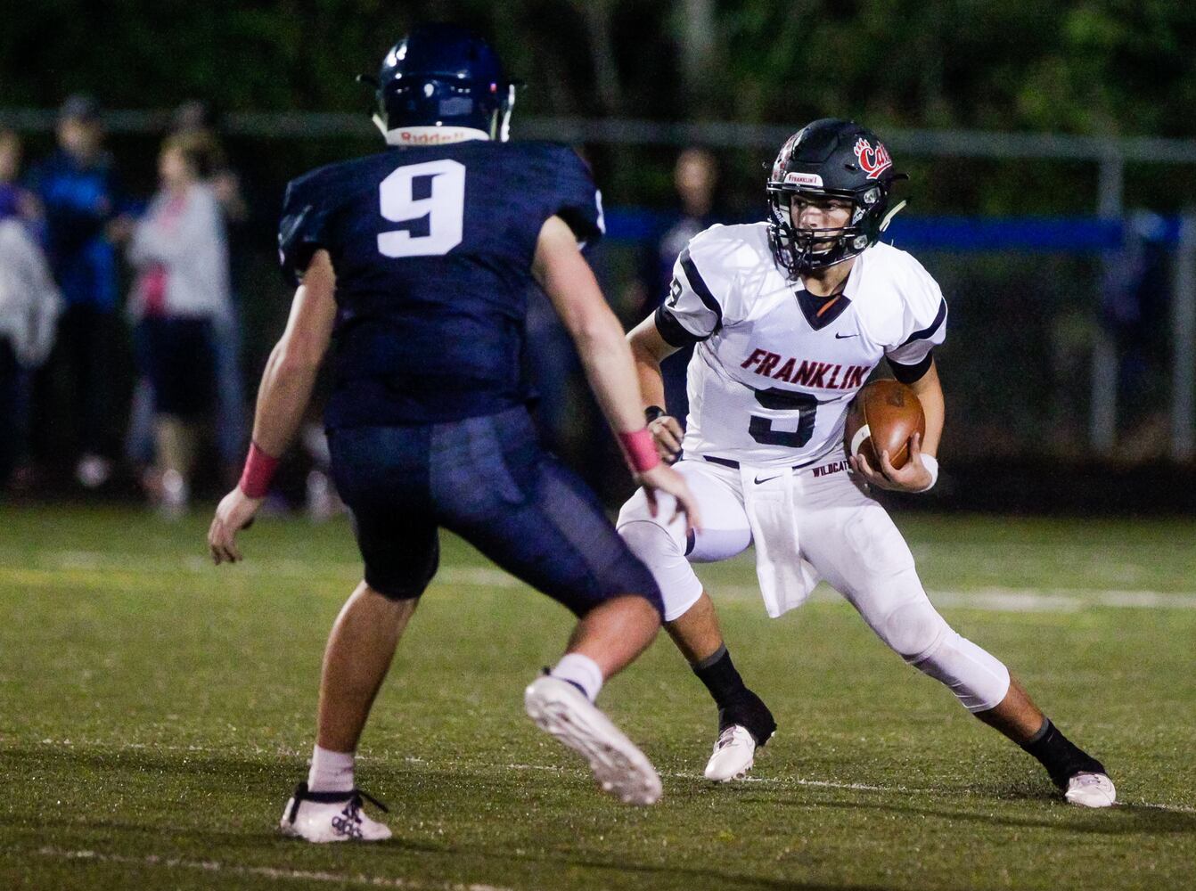 Franklin football beats Valley View Friday, Oct. 11