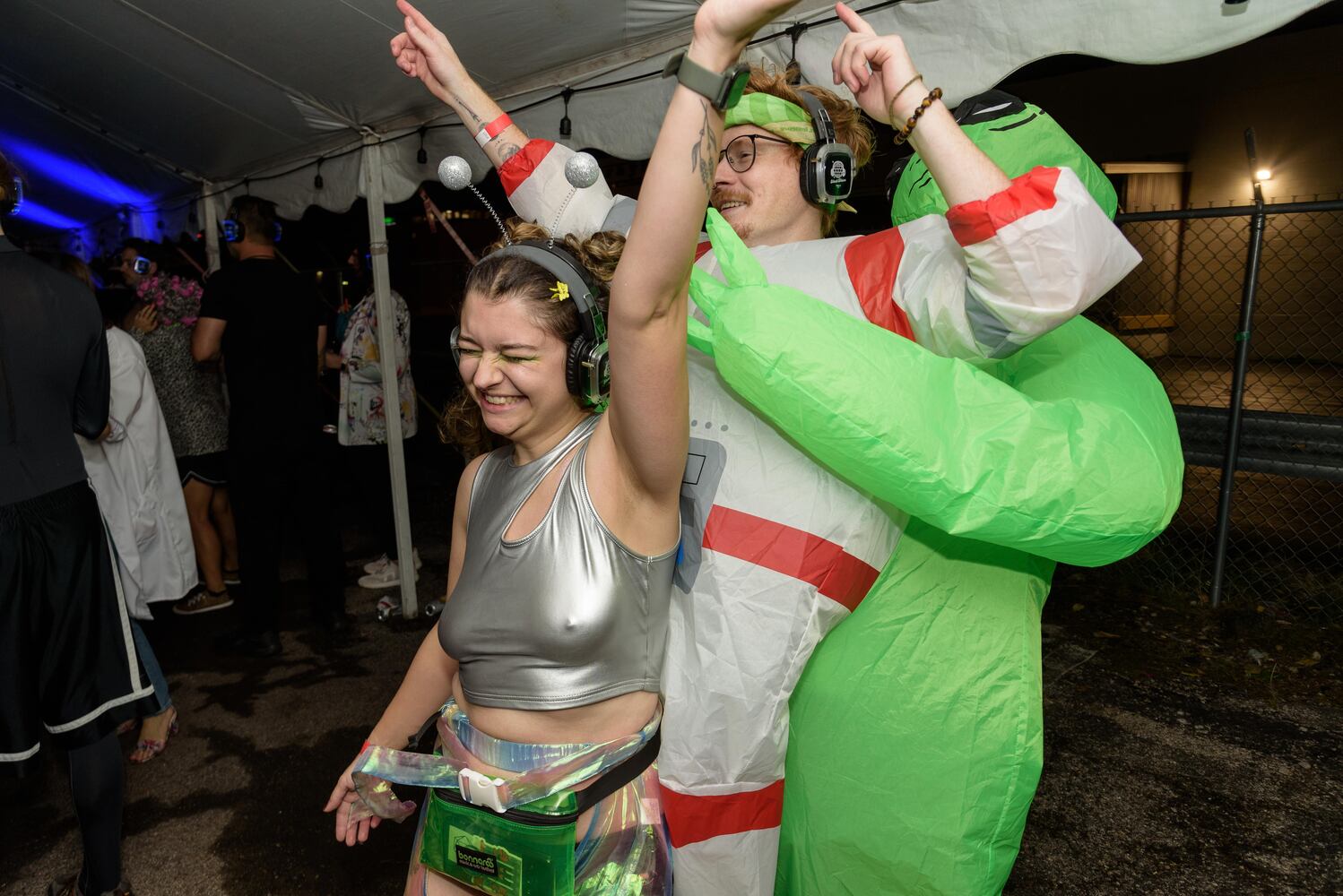 PHOTOS: Did we spot you at Dayton’s 3rd annual Spooky Silent Disco at Yellow Cab Tavern?