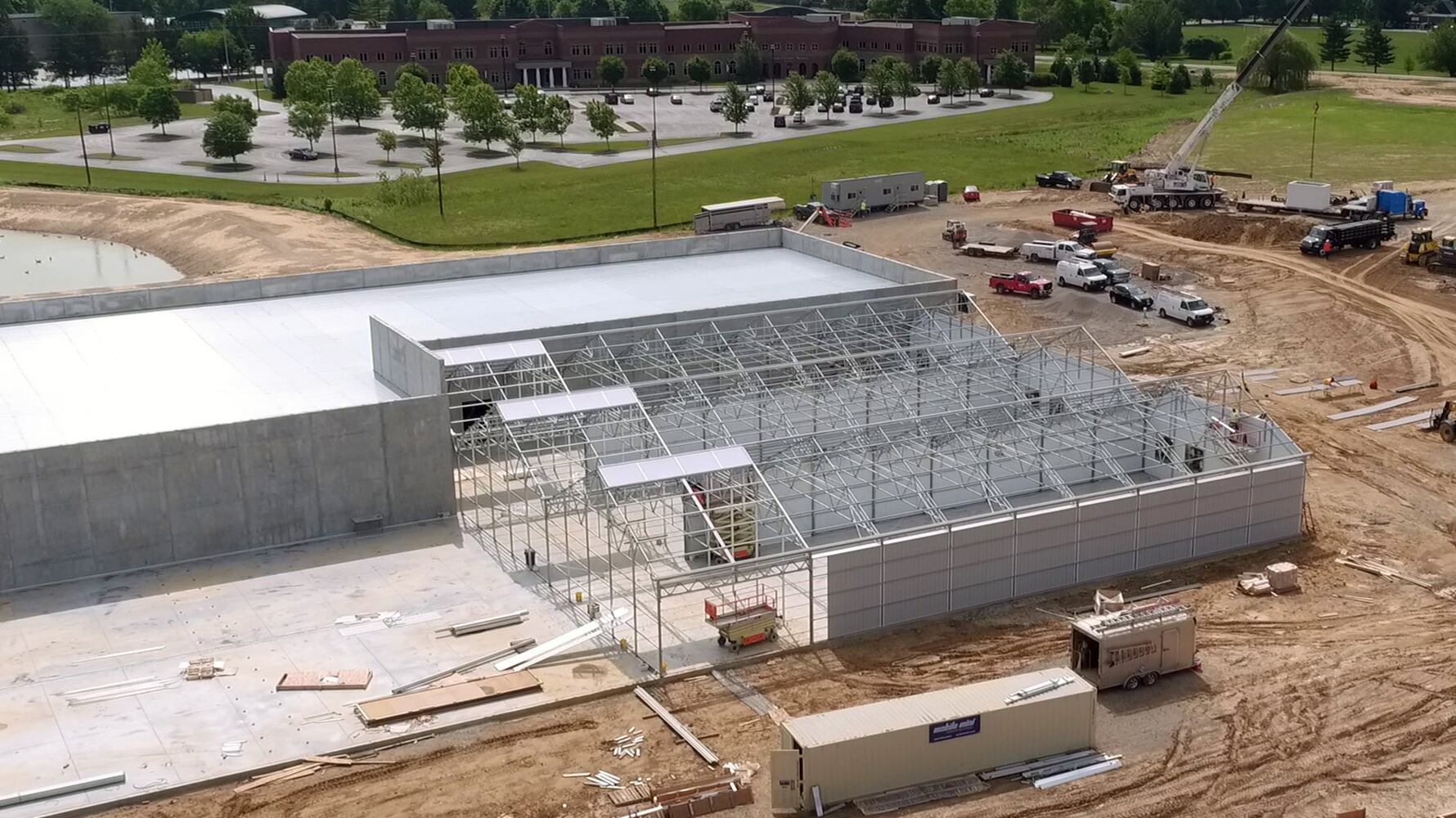Local pot growing facility almost ready
