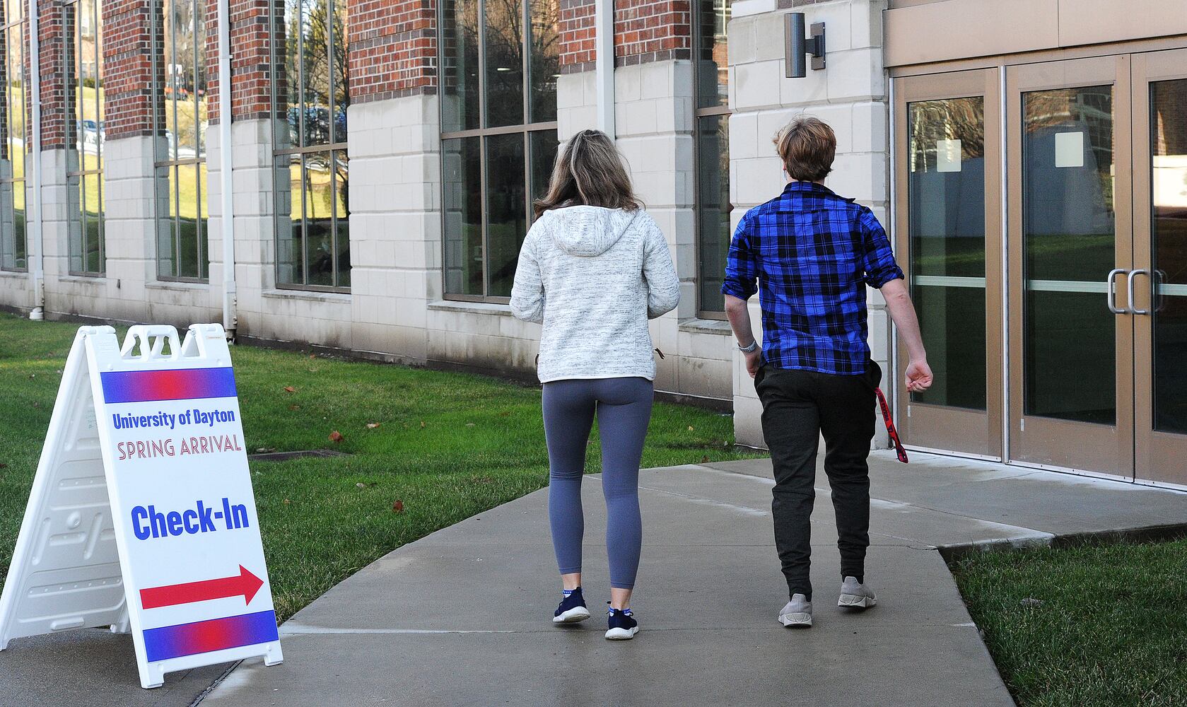 UD students return to campus
