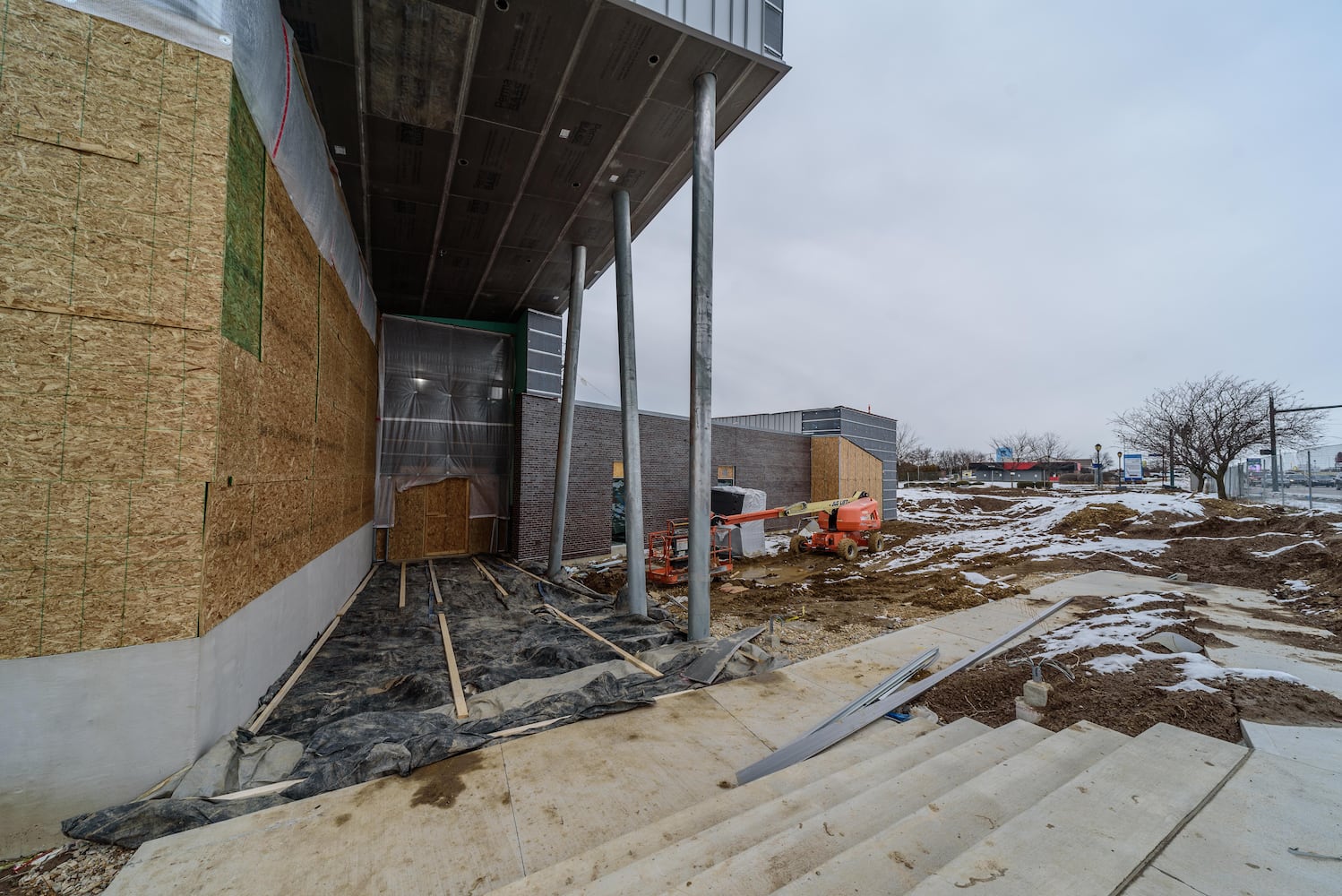 PHOTOS: A look at construction at the Dayton Metro Library’s new Huber Heights Branch
