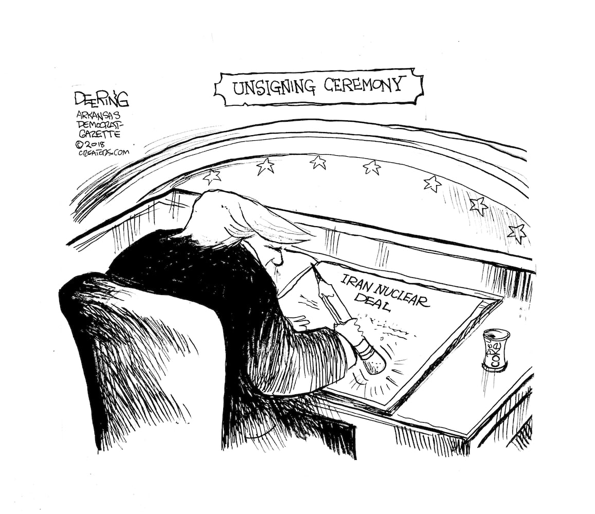 Week in cartoons: The Iran deal, Rudy Giuliani and more