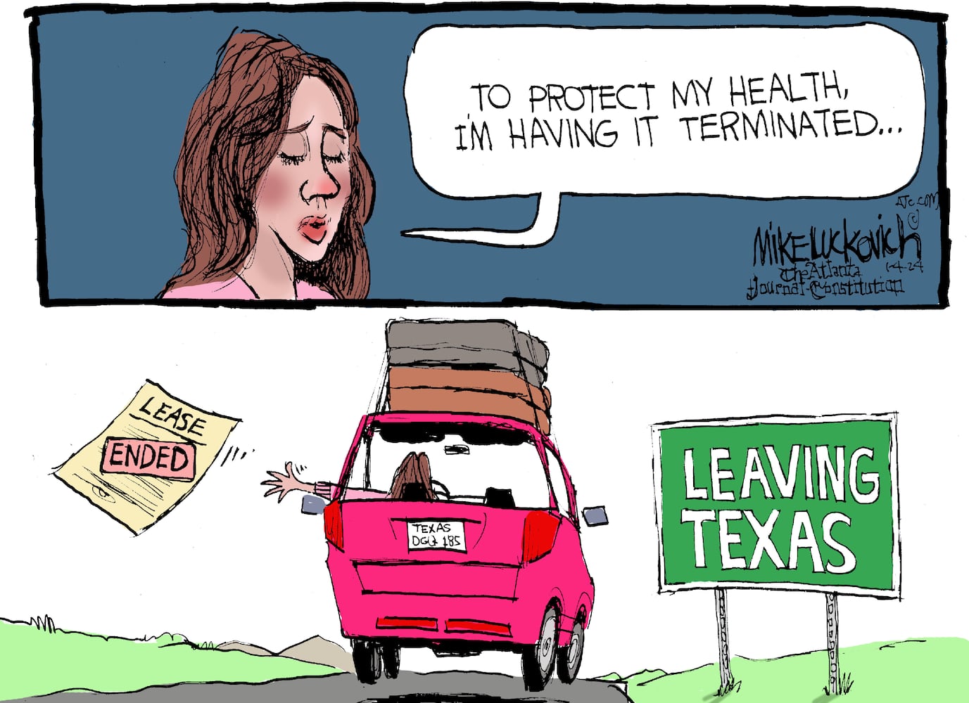CARTOONS: Mike Luckovich, Jan. 7, 2024