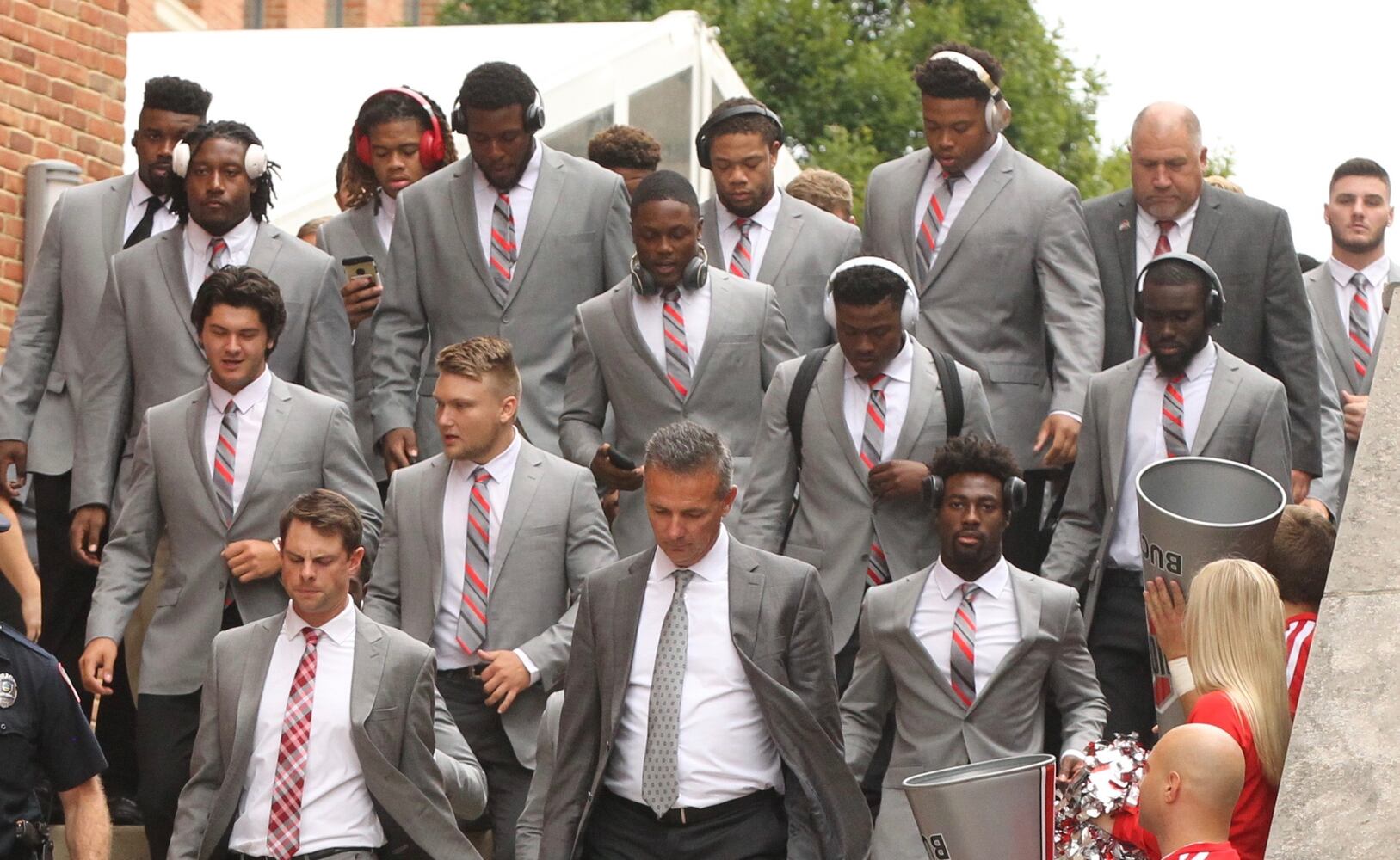 Photos: Urban Meyer returns to sideline for Ohio State