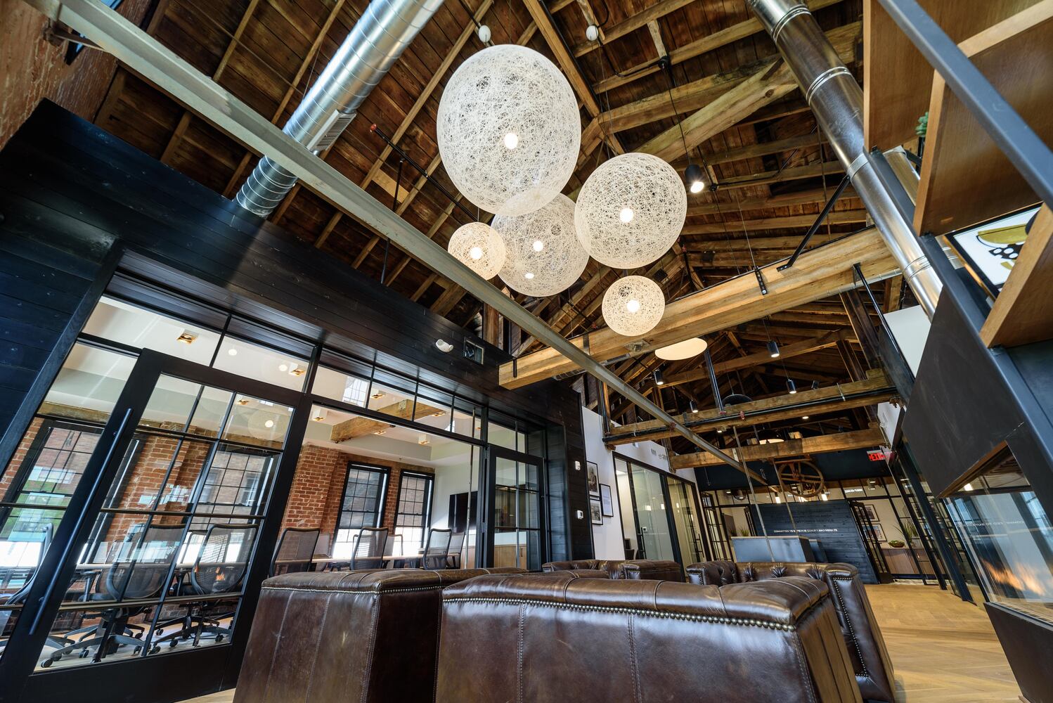 PHOTOS: A look inside the completed Brackett Builders headquarters at Madison on First in downtown Dayton
