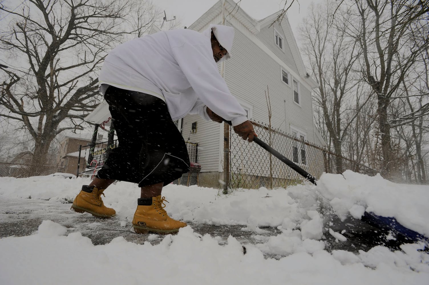 Dayton record snowfall