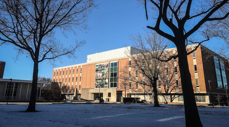 Wright State University is planning 113 faculty cuts. Jim Noelker STAFF