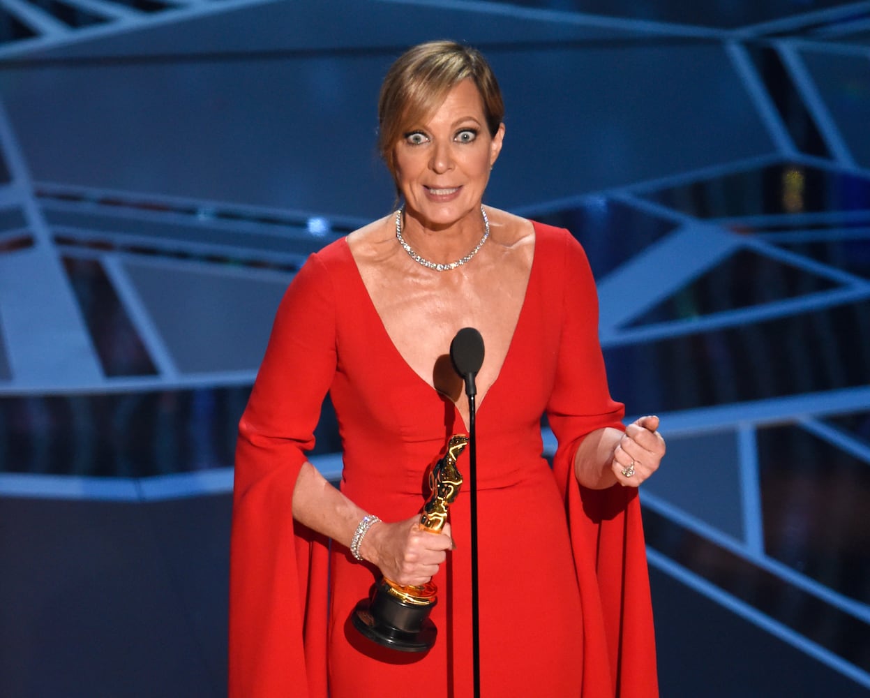 PHOTOS: Allison Janney’s Red Carpet night at the Oscars