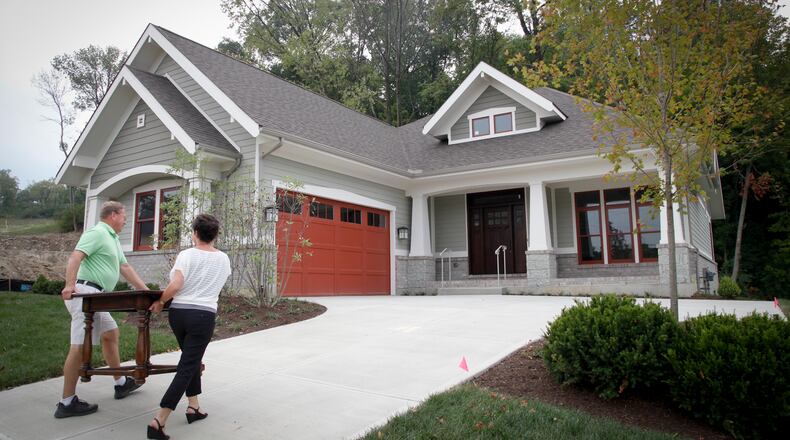 A home at Sugar Camp-Pointe Oakwood. LISA POWELL/STAFF
