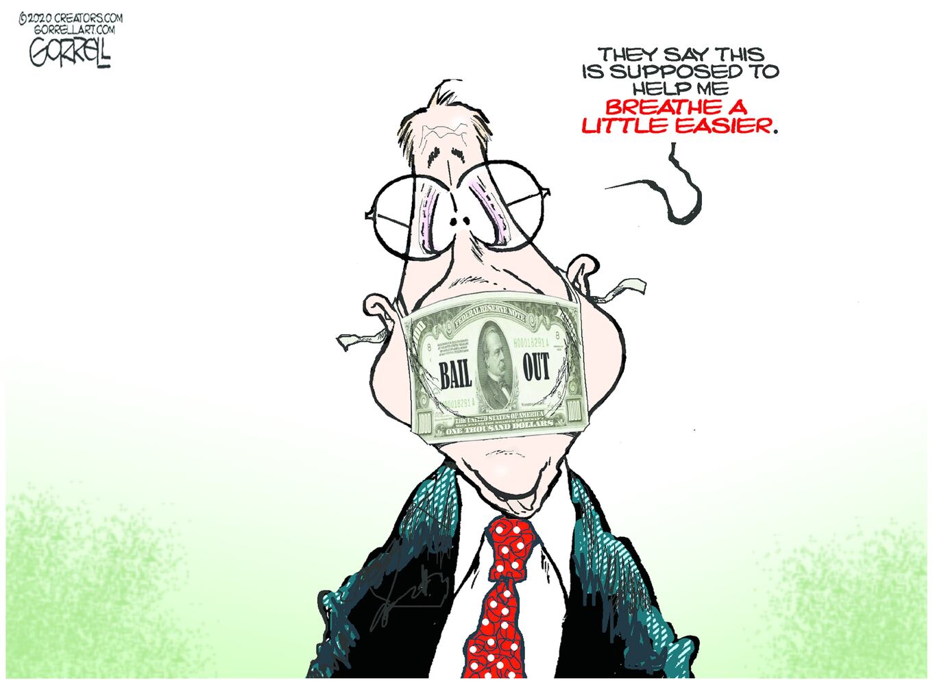 Week in cartoons: Stimulus checks, staying home and more