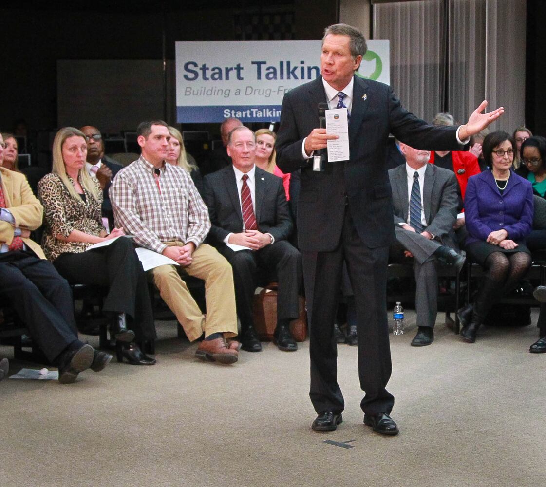 Gov. Kasich in West Carrollton