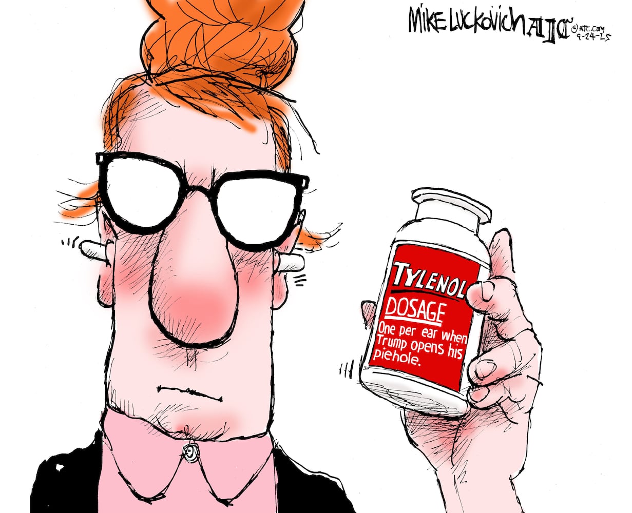 CARTOONS: Mike Luckovich, Sept. 28, 2025