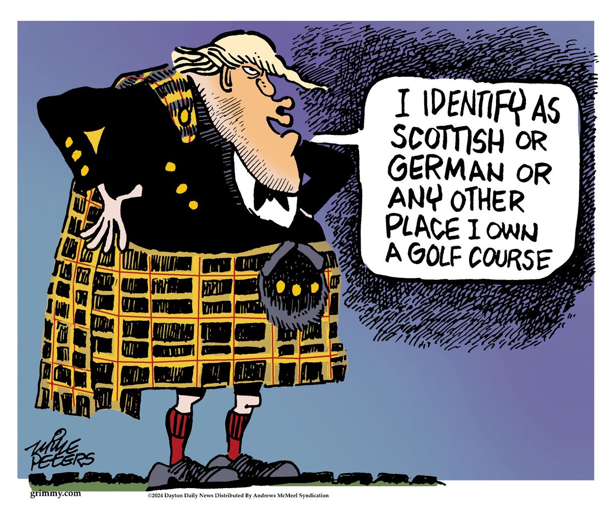 CARTOONS: Mike Peters, Aug. 7, 2024
