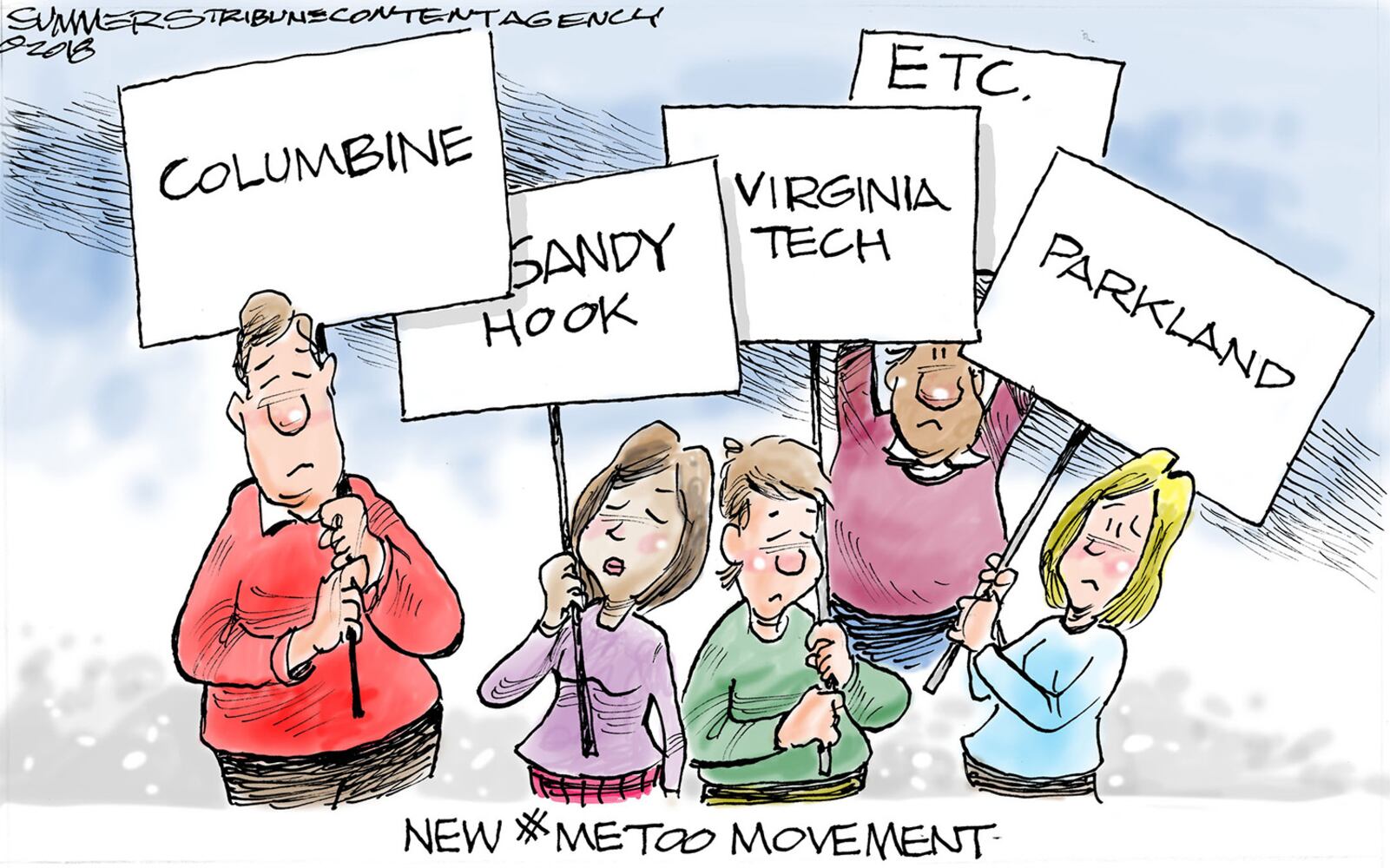 Week in cartoons: The NRA, arming teachers and more