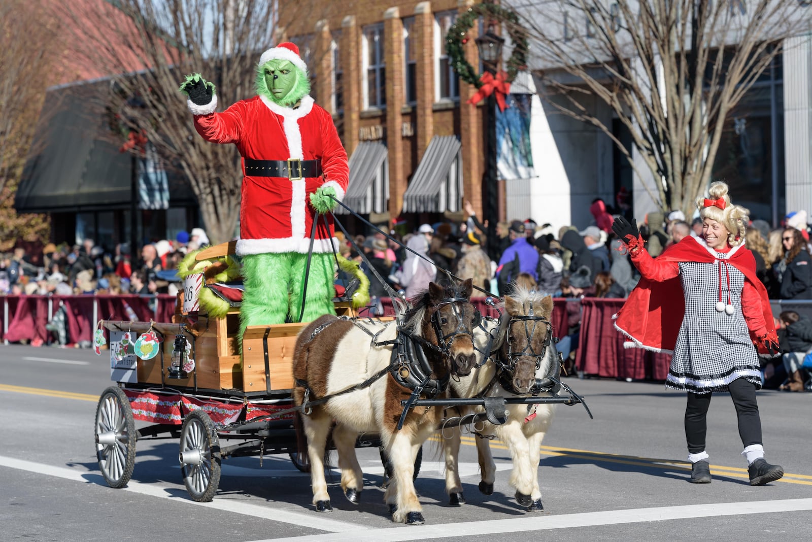 The 35th annual Lebanon Horse-Drawn Carriage Parade & Festival happened in Historic Downtown Lebanon on Saturday, Dec. 7, 2024. Festivities also included food and craft vendors, live entertainment, carolers and interactive holiday displays. Here’s a look at highlights from the 1 p.m. parade. TOM GILLIAM / CONTRIBUTING PHOTOGRAPHER