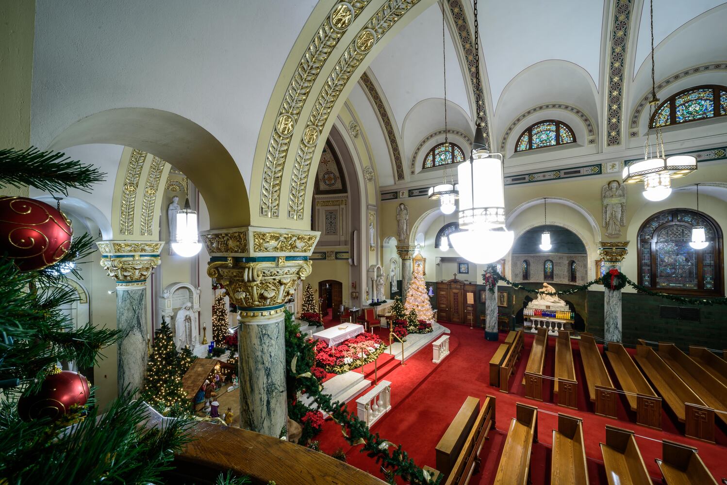 PHOTOS: Christmas Eve morning at St. Joseph Catholic Church in downtown Dayton