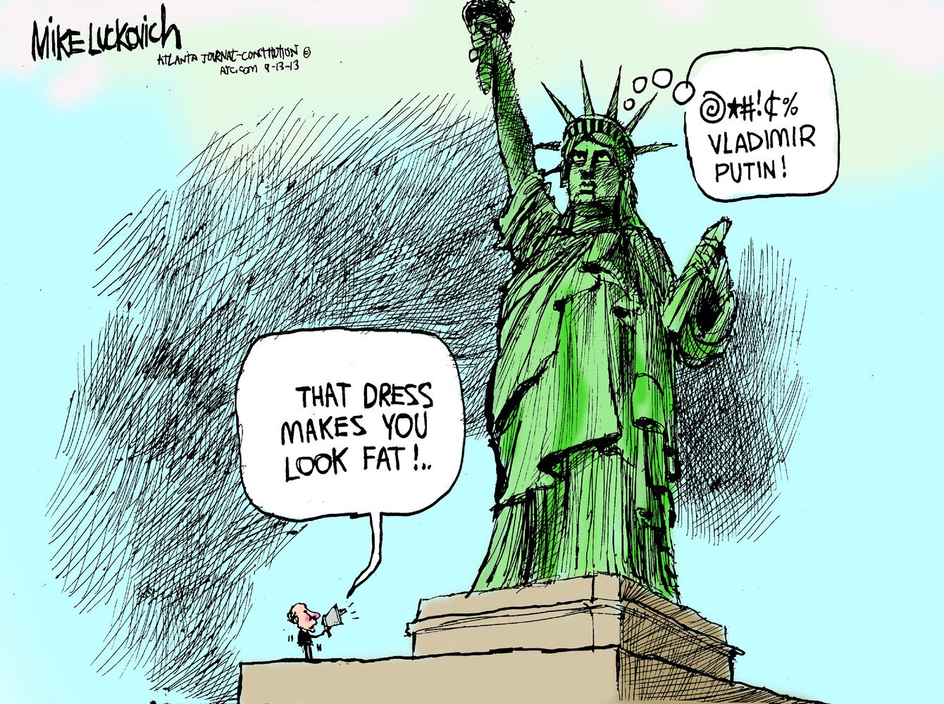 Luckovich: Putin