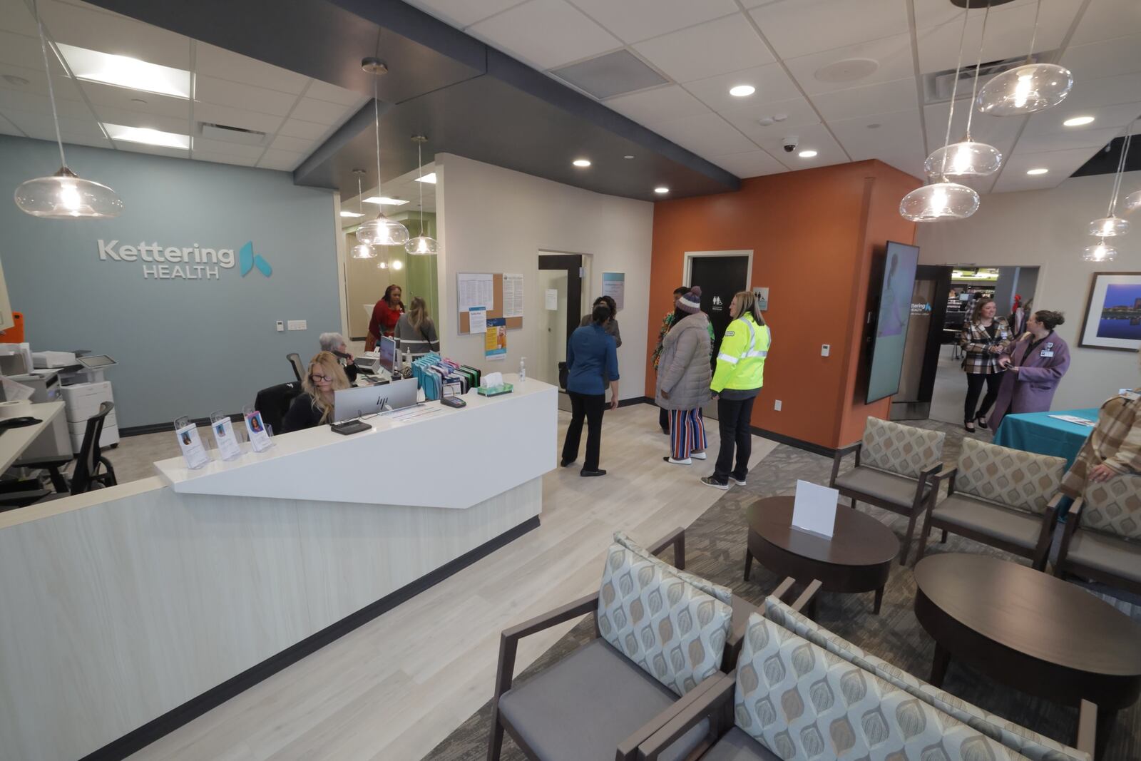 The new Kettering Health primary care doctors office in Homefull’s Healthy Living in West Dayton Thursday, Feb. 6, 2025. BILL LACKEY/STAFF