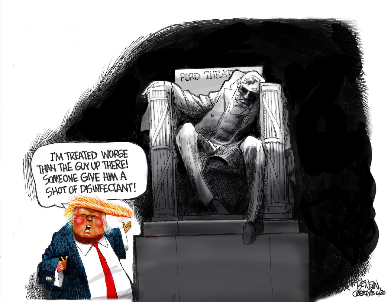 Week in cartoons: Black Lives Matter, Bill Barr and more