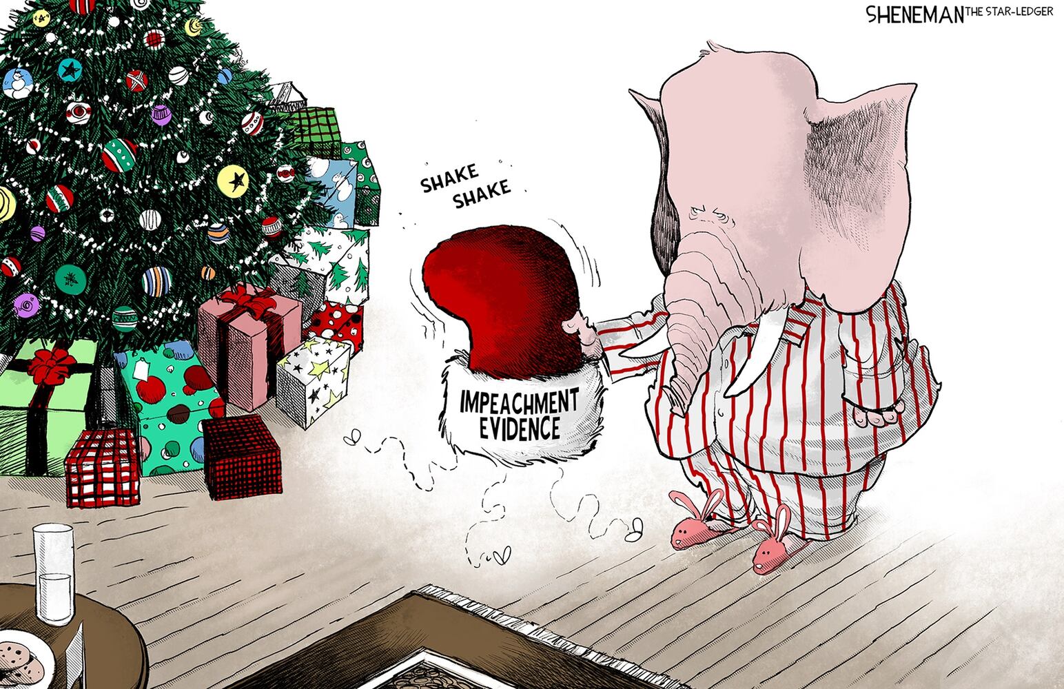 CARTOONS: Drew Sheneman, Dec. 24, 2023
