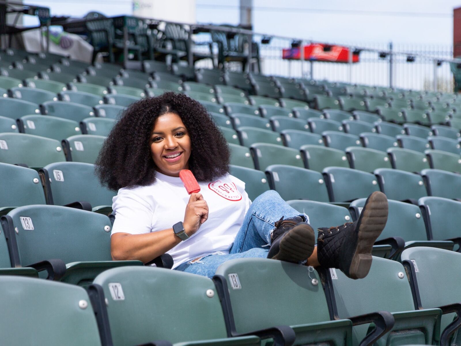 Sweet P’s Handcrafted Ice Pops has partnered with the Dayton Dragons at Day Air Ballpark to bring a new frozen treat to baseball fans (Photo Courtesy: Feed Creative).