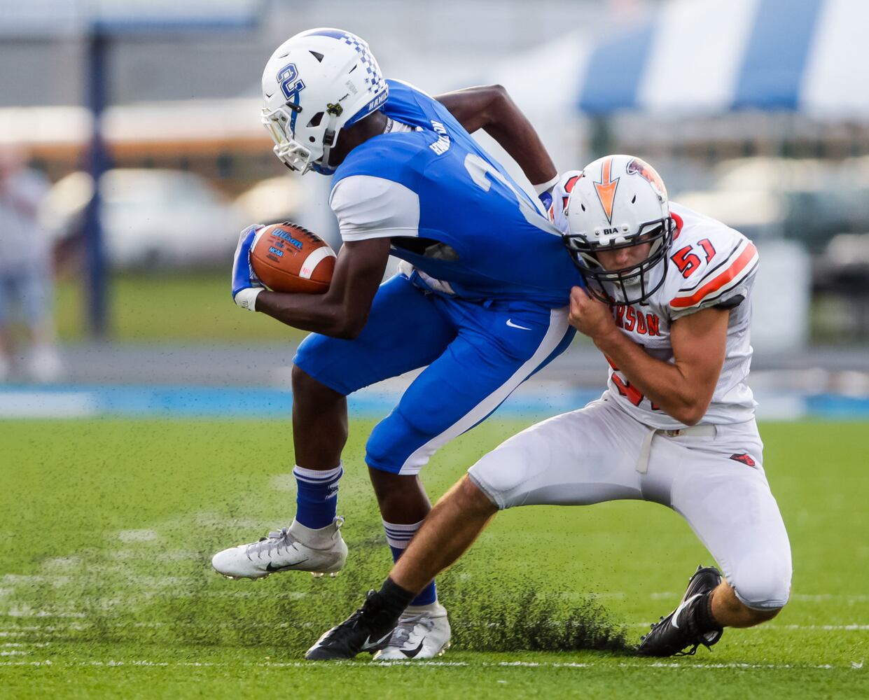 Hamilton Big Blue Football beats Anderson