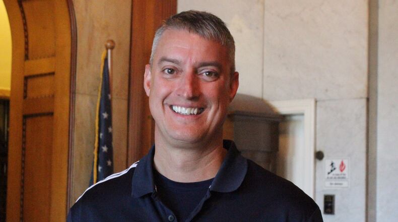 Scott Buchanan is the chairman of the U.S. Air and Trade Show, which oversees the Vectren Dayton Air Show. CHUCK HAMLIN/STAFF