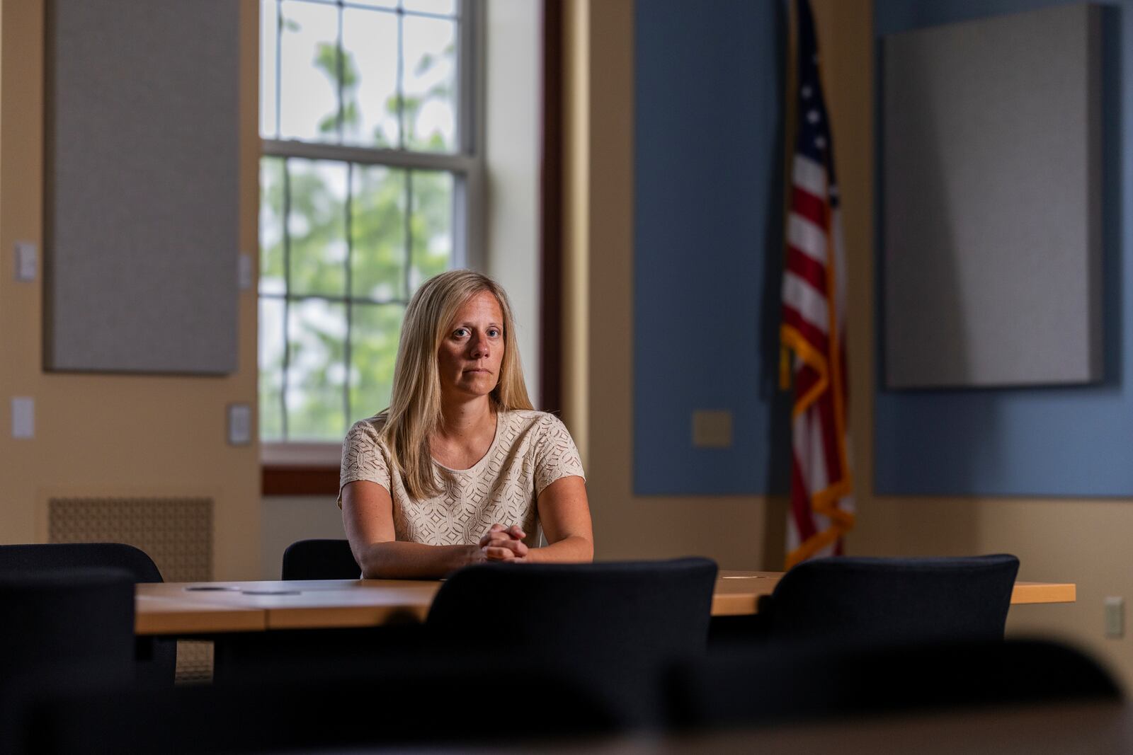Hennessey Lustica poses for a portrait, Thursday, June 26, 2025, in Newark, N.Y. (AP Photo/Lauren Petracca)