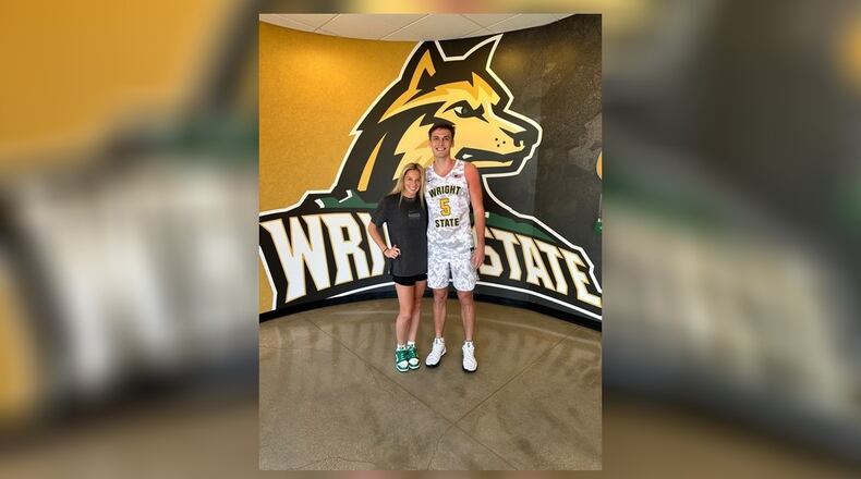 Alexis Hutchinson and Bo Myers were known as The Power Couple at Malone University. where they scored a combined 3,126 points in their basketball careers. This season, as grad transfers, they’re heralded additions to the Wright State basketball programs. Hutchinson, a Centerville High grad, and Myers, who came out of Logan High in Hocking County, dated all four years they were at Malone. CONTRIBUTED