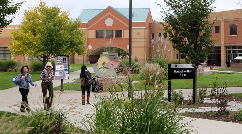 The Hamilton City Council meeting Wednesday will be at the usual time — 6 p.m. — but at a different location than usual: the Wilks Conference Center at Miami University Hamilton. GREG LYNCH/STAFF