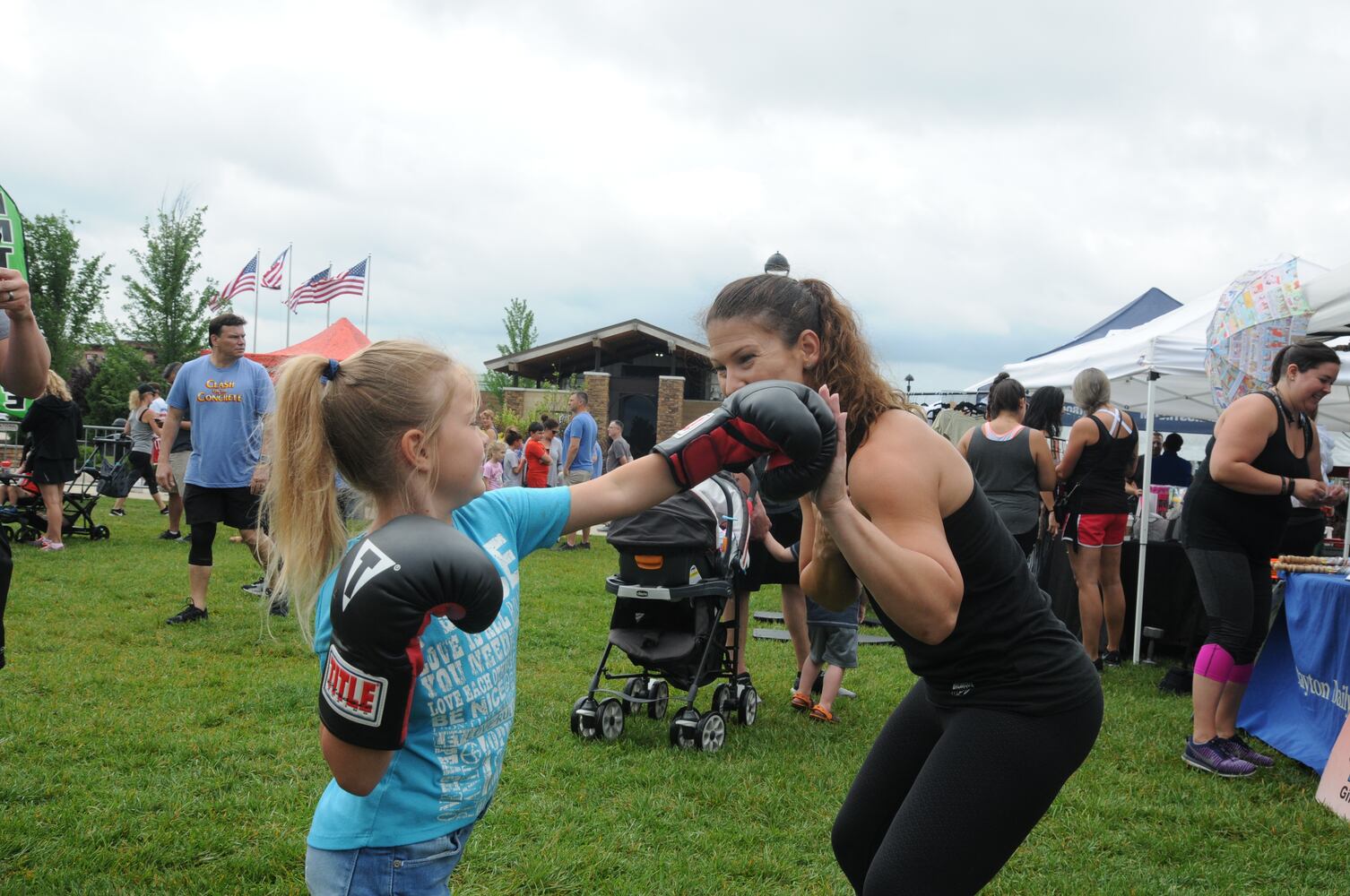 PHOTOS: Did we spot you flexing your muscles at Austin Landing’s first Fitness Fest?