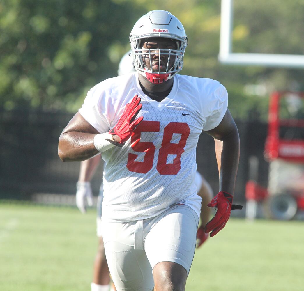 Ohio State freshmen begin practice