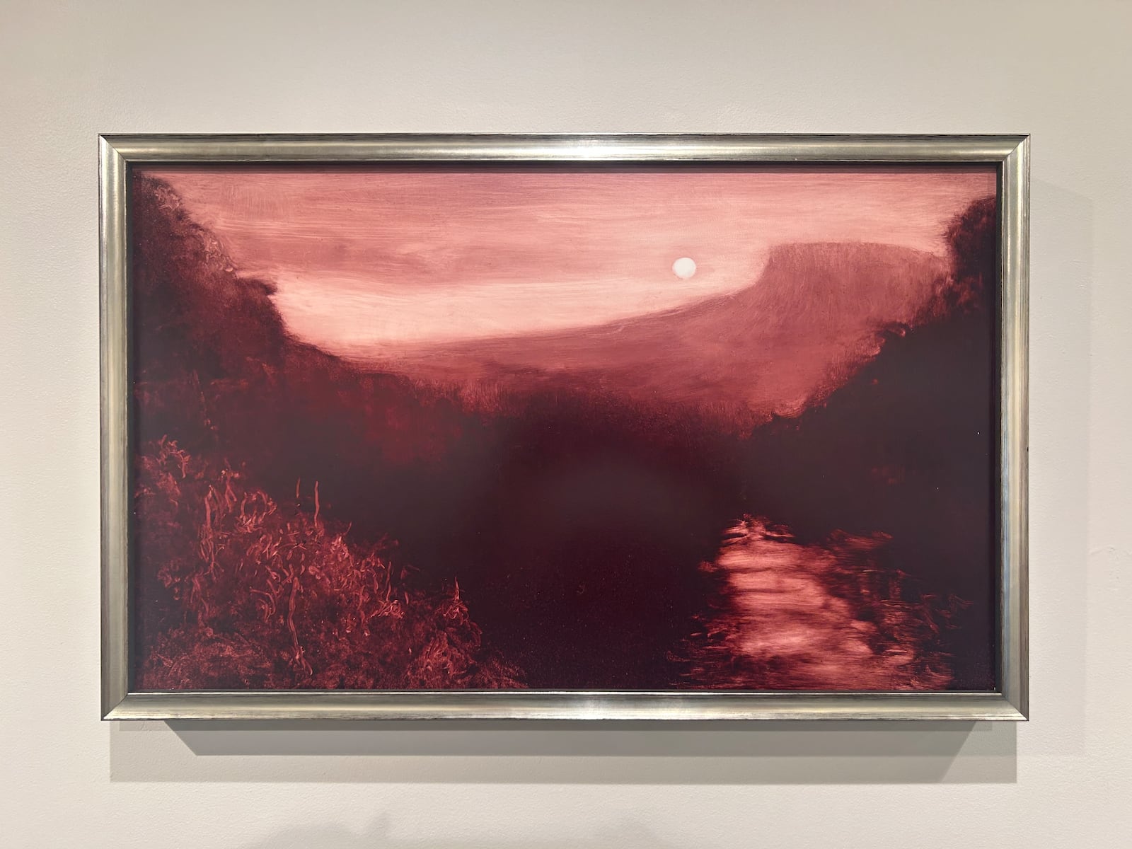 'The Chosen One' by Tim Lancaster. Oil, 2024. The brushy paint application and monochromatic color palette has an otherworldly quality. HANNAH KASPER/CONTRIBUTED