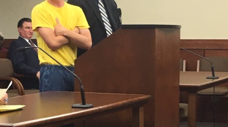 A 16-year-old boy accused of tampering with evidence in the deadly shooting of Calob Brooks in Miamisbubrg makes his first court appearance. NICK BLIZZARD / STAFF FILE