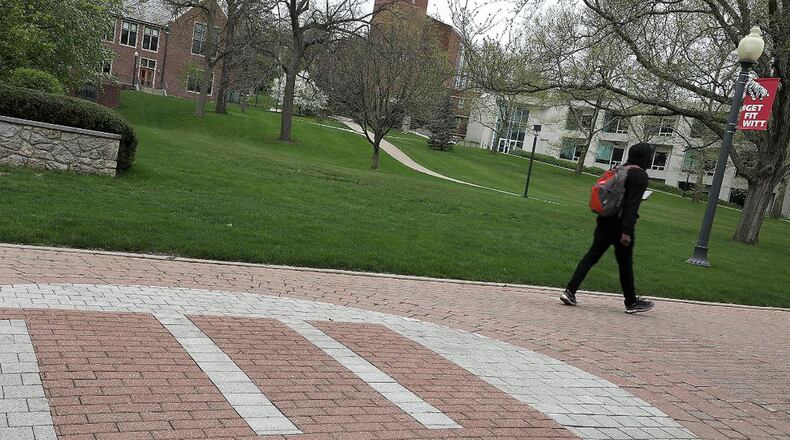 Wittenberg University campus. BILL LACKEY/STAFF
