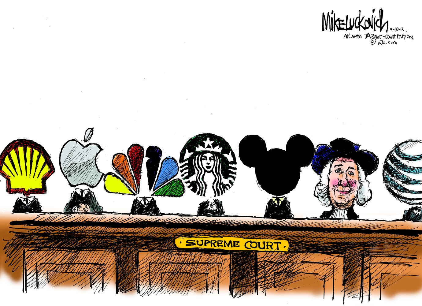 Luckovich: Supreme Court