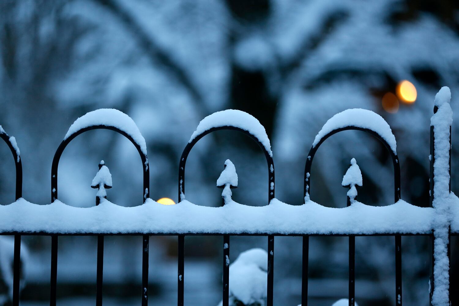 Snowy details and patterns