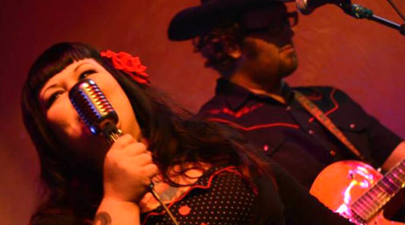 Cherry Lee and the Hot Rod Hounds will perform at the Yellow Cab Tavern's Hallow's Eve Ball Halloween Show Friday. CONTRIBUTED