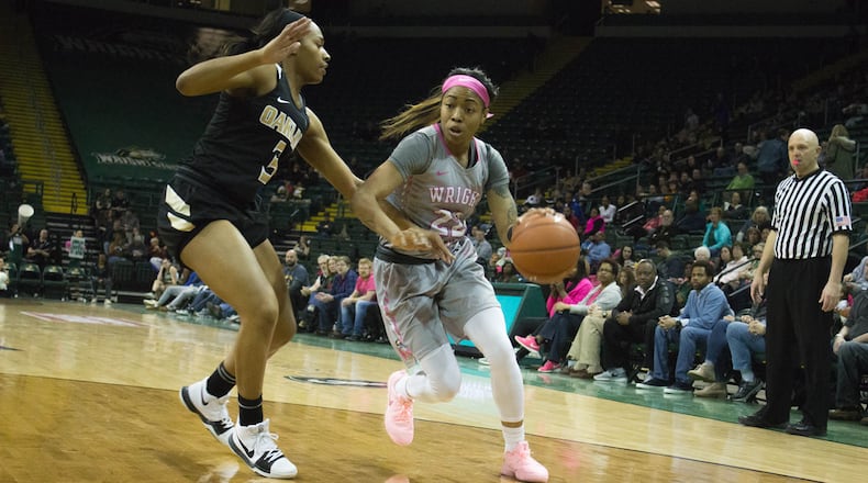 Wright State senior guard Chelsea Welch is the Horizon League Player of the Week. ALLISON RODRIGUEZ/CONTRIBUTED PHOTO