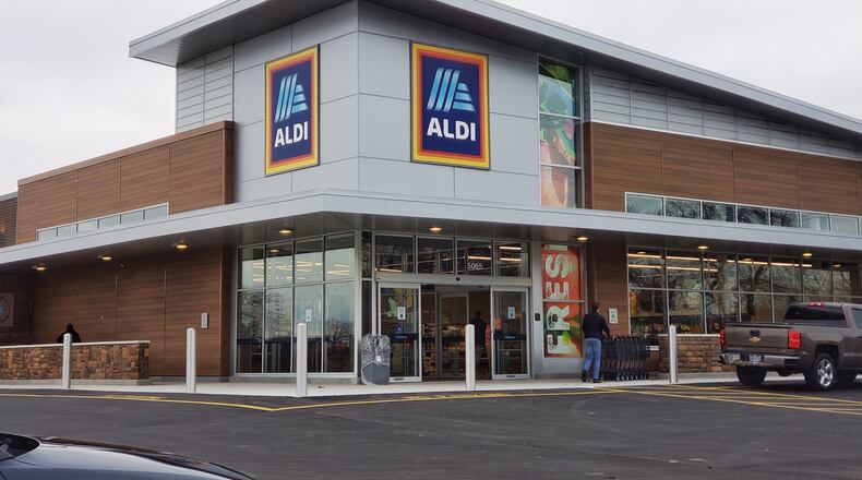 ALDI opened a location in Fairfield on Jan. 17. NICK GRAHAM/STAFF