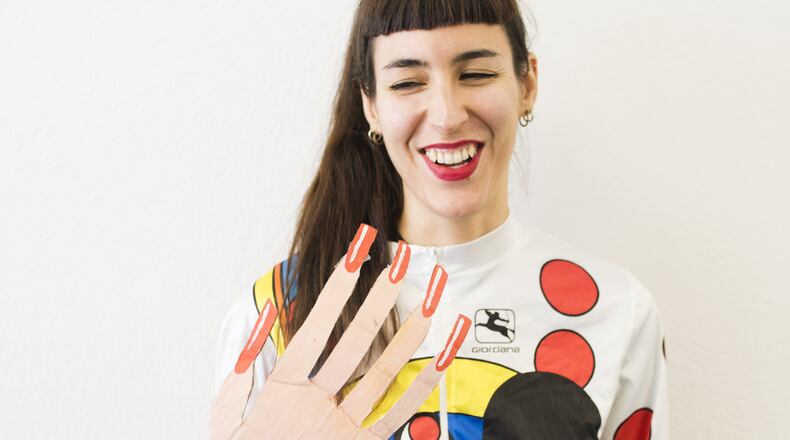 Laura Rokas uses her Instagram to give her followers insight into her practice. (Amanda Walker)