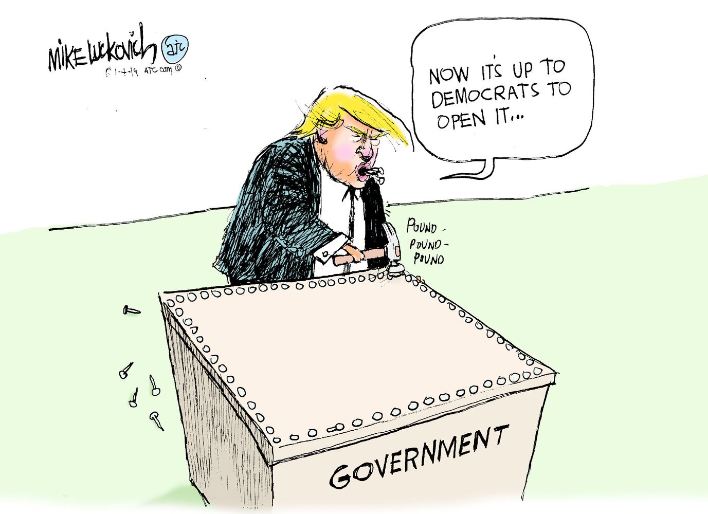 The week in cartoons: Border wall, government shutdown and more