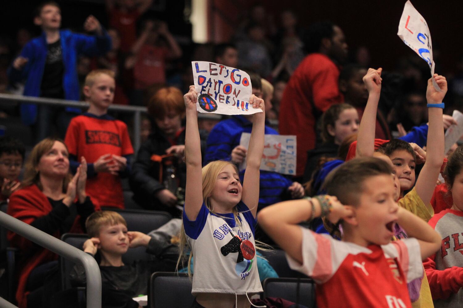 Photos: Dayton Flyers women's basketball wins big in School Day game