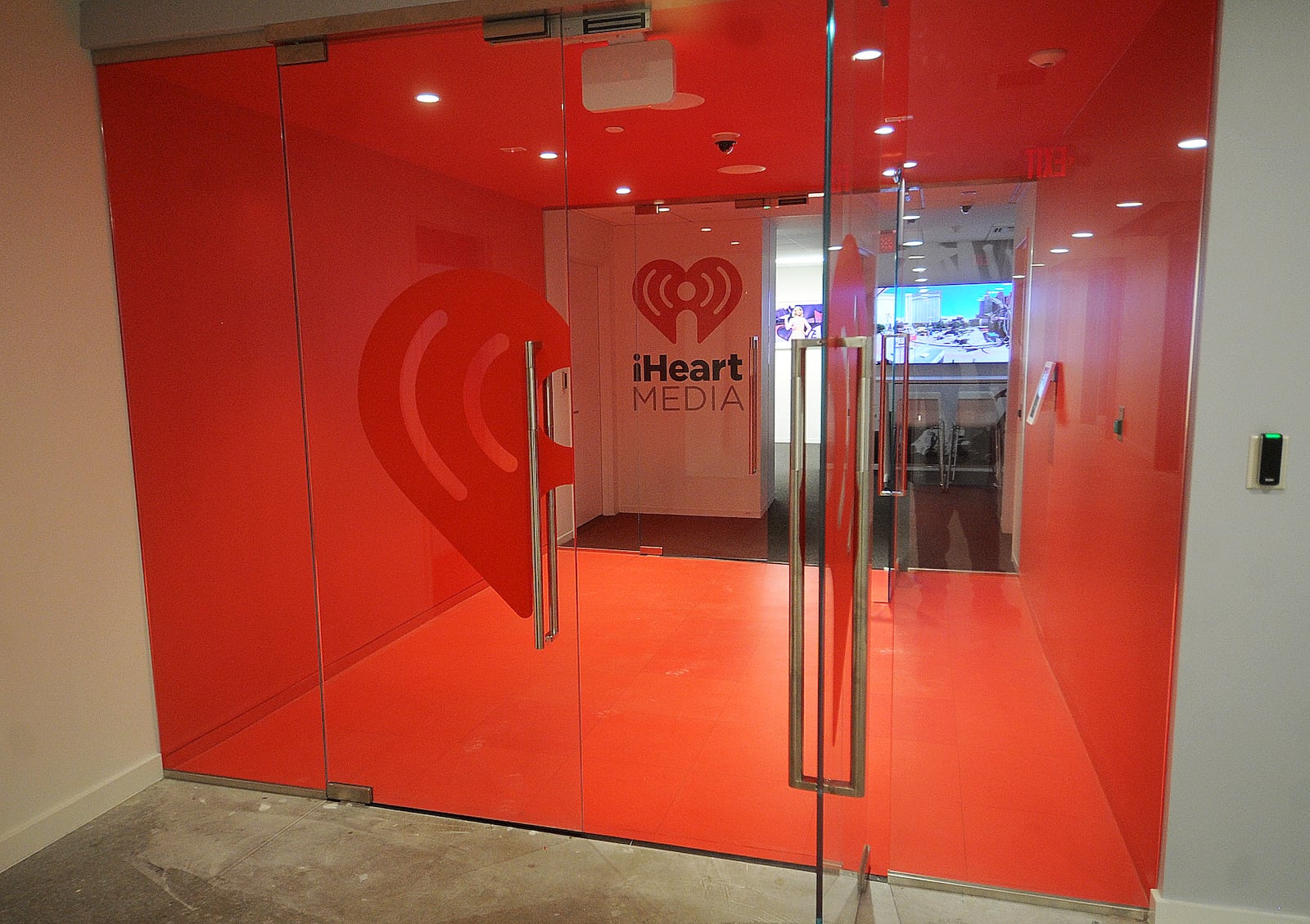 The iHeart Media office is located inside the Dayton Arcade complex, which also houses The Hub Powered by PNC Bank at the Arcade in downtown Dayton. MARSHALL GORBY\STAFF